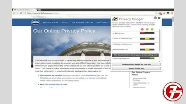 24- إضافة Privacy Badger للحفاظ على خصوصية المستخدمين
