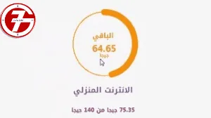 كيف يمكنك معرفة المتبقي من الانترنت وي