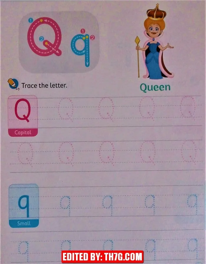 ورقة عمل لتعلم كتابة الحروف الإنجليزية كابيتال وسمول 17