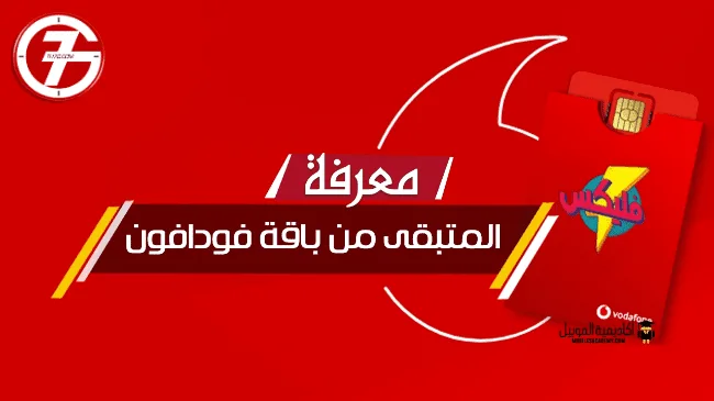 لمعرفة المتبقي من الباقة فودافون بطريقة سهلة ومجانية