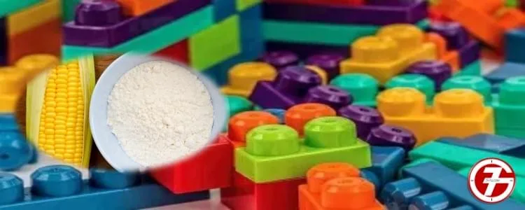 5- تنظيف ألعاب الأطفال باستخدام النشا