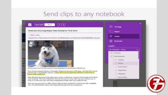 18- إضافة OneNote Web Clipper لحفظ ملاحظاتك أثناء التصفح