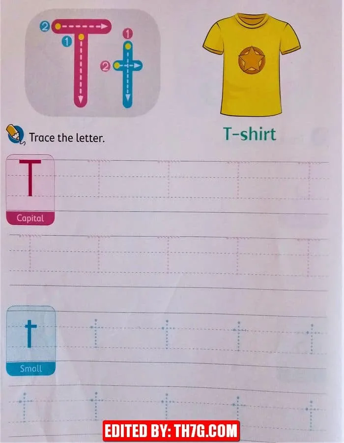 ورقة عمل لتعلم كتابة الحروف الإنجليزية كابيتال وسمول 20