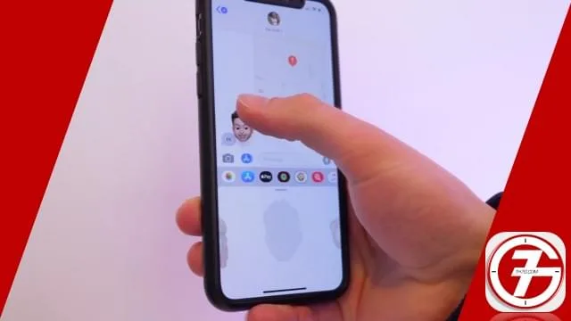 الرد بـ Memoji أو Animoji في رسائل الايفون