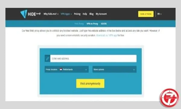 أفضل 5 خوادم متصفح بروكسي لتصفح الانترنت بشكل خفي الموقع الرابع