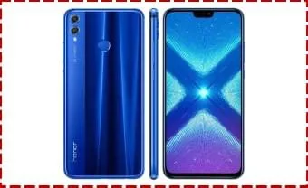 هاتف Honor 8X بظهر زجاجي