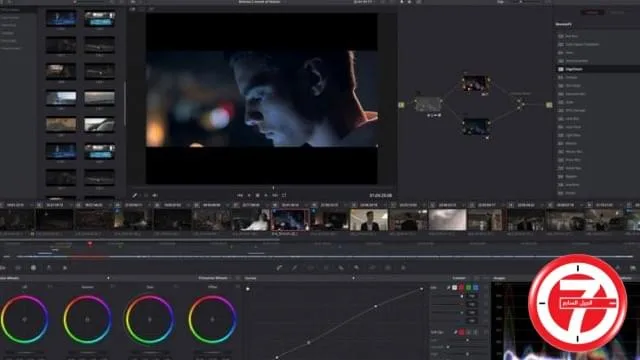3- برنامج DaVinci Resolve  لتعديل الفيديو مجاناً 