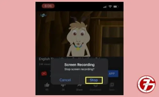 كيفية بث و تسجيل شاشة الايفون صوت وفيديو بدون برامج 5