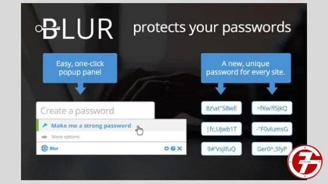 20- إضافة Blur لإدارة كلمات المرور