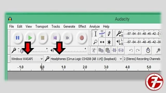 الطريقة الثانية: استخدام خيار في برنامج Audacity