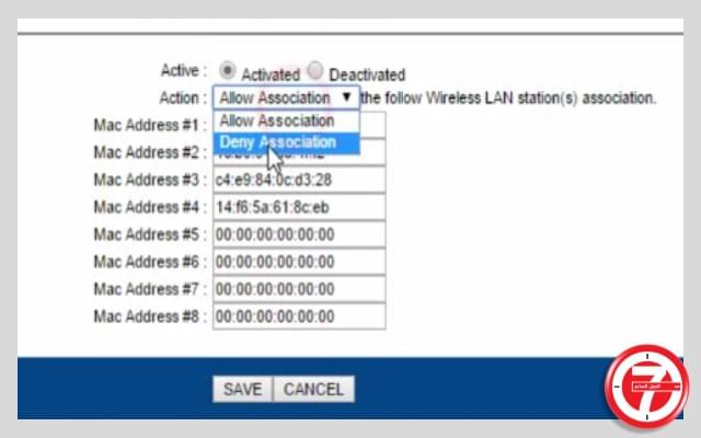حظر مستخدم من الراوتر ومنع الأجهزة من استخدام الانترنت على الراوتر الخاص بك 8