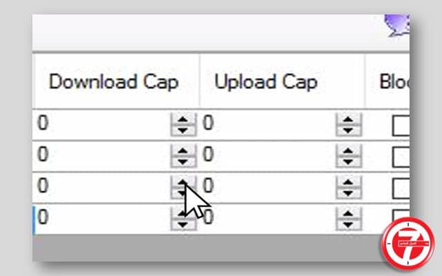 خطوات ايقاف الانترنت وتحديد سرعة النت للمستخدمين المتصلين بالراوتر ببرنامج selfishnet 7