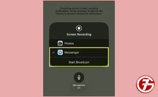 كيفية بث و تسجيل شاشة الايفون صوت وفيديو بدون برامج 8